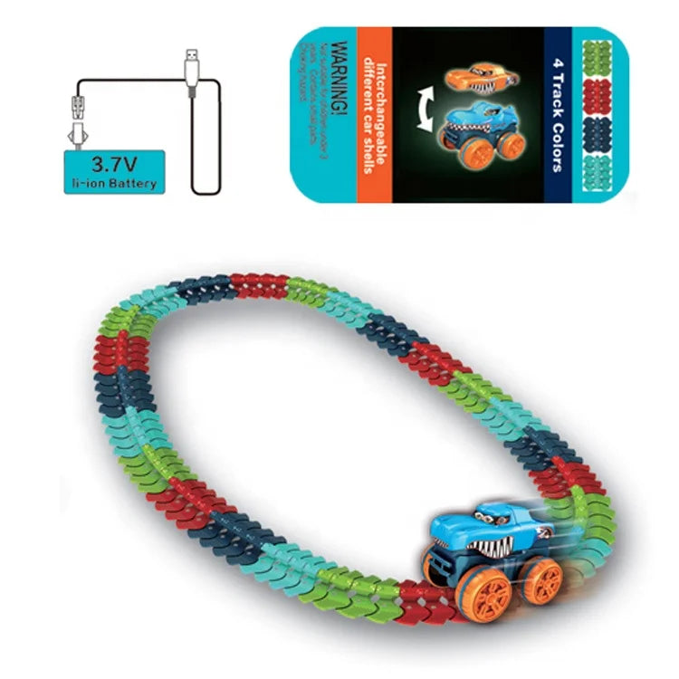 Rapid World Show My Stunts – Dino Track Set (102 pcs)