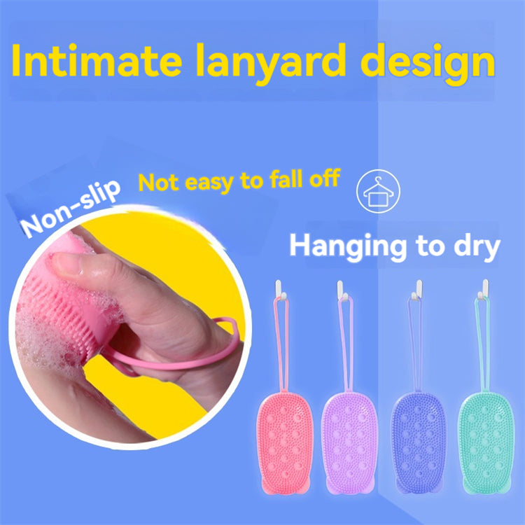 Silicone Bubble Bath Scrubber – Soft, Foamy & Reusable Cleanser