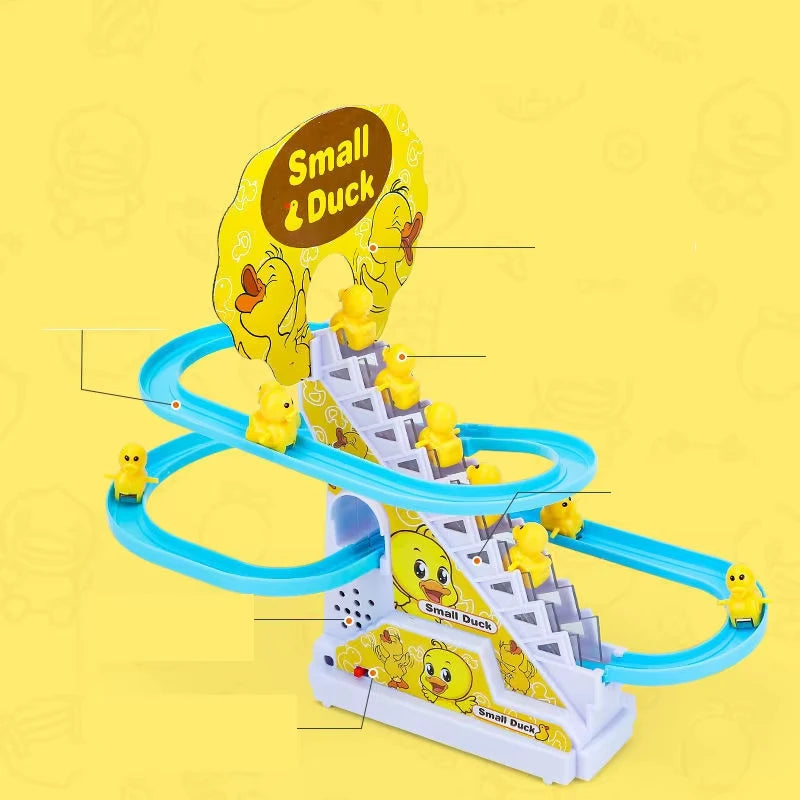 Duck Track Escalator Toy with Lights & Music
