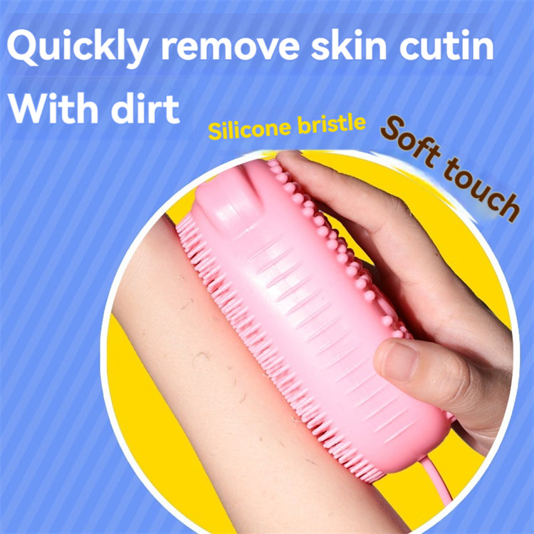 Silicone Bubble Bath Scrubber – Soft, Foamy & Reusable Cleanser