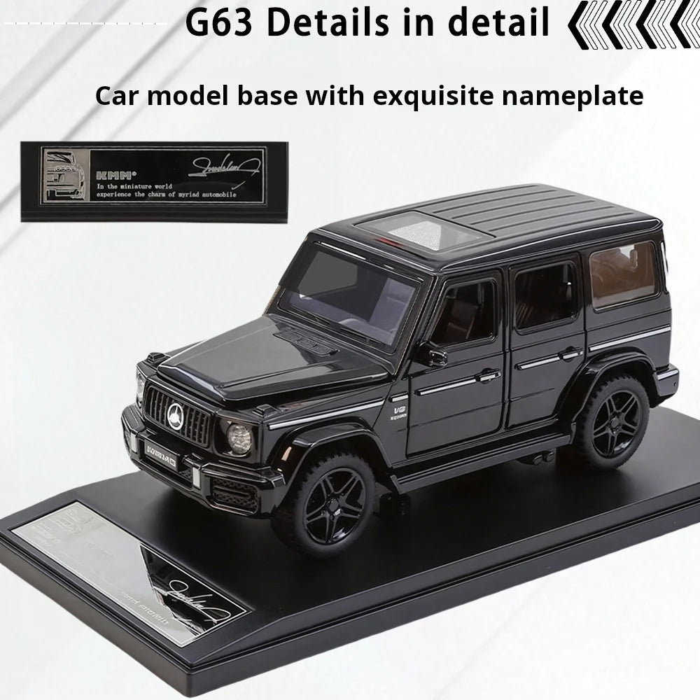 Black Mercedes-Benz G-Wagon – 1:32 Scale Die-Cast SUV