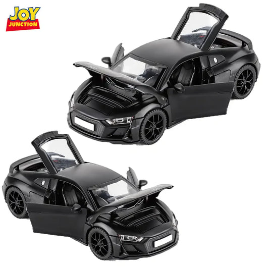 Audi R8 Die-Cast Car (Black) – 1:32 Scale