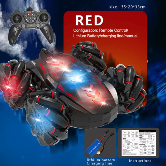 Spray Drift RC Car – 360° Stunt, Sideways Drift, Gesture Control Toy Car